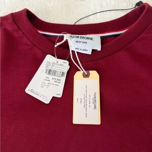 Thom Browne Red Tee